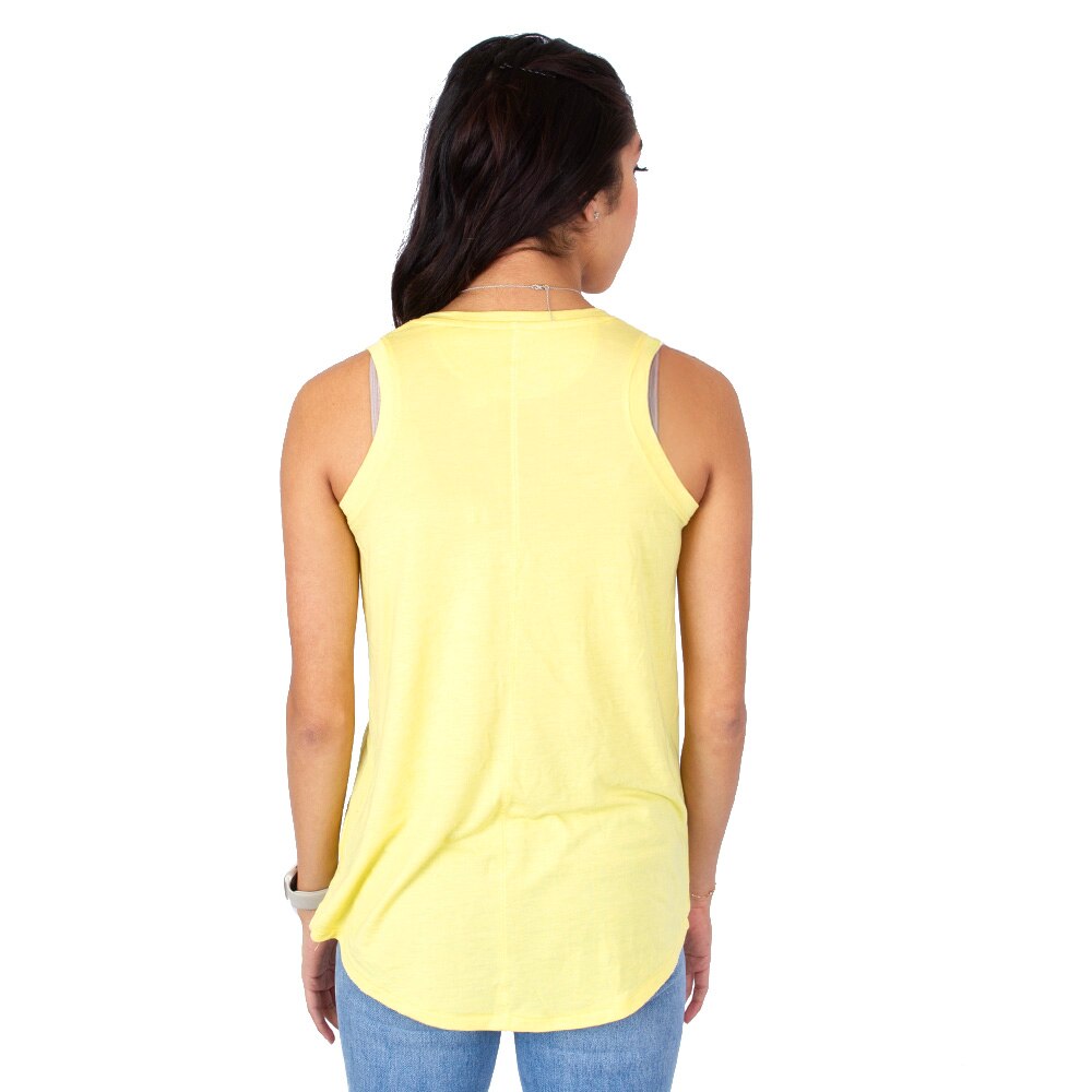 Ducks Spirit, Camp David, Yellow, Sleeveless, Polyester Blend, Women, Mascot, Hottie, Tank, Shirt, Top, 944699